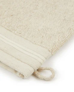 Set Asciugamani|Lanerossi Acacia guanto doccia Ecru