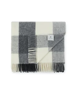 Coperte|Lanerossi Adamello Check Frangiata pura lana