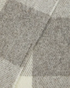 Coperte|Lanerossi Adamello Check Frangiata pura lana