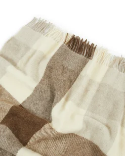 Coperte|Lanerossi Adamello Check Frangiata pura lana