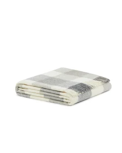 Coperte|Lanerossi Adamello Check Frangiata pura lana