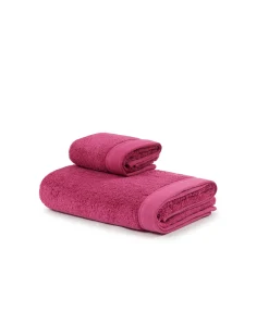 Set Asciugamani|Lanerossi Agave coppia spugne in cotone organico