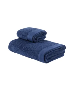 Set Asciugamani|Lanerossi Agave coppia spugne in cotone organico