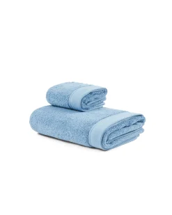 Set Asciugamani|Lanerossi Agave coppia spugne in cotone organico