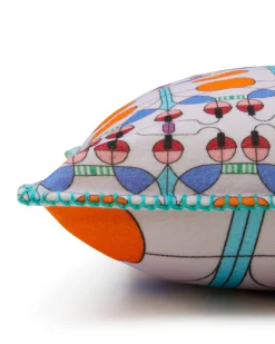 Plaid|Lanerossi plaid e cuscino by Elena Salmistraro Campanule