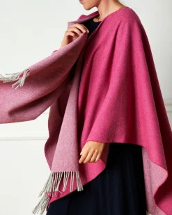Poncho|Lanerossi Celine poncho cashmere e lana