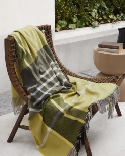 Plaid|Lanerossi Everest Check plaid in puro cashmere