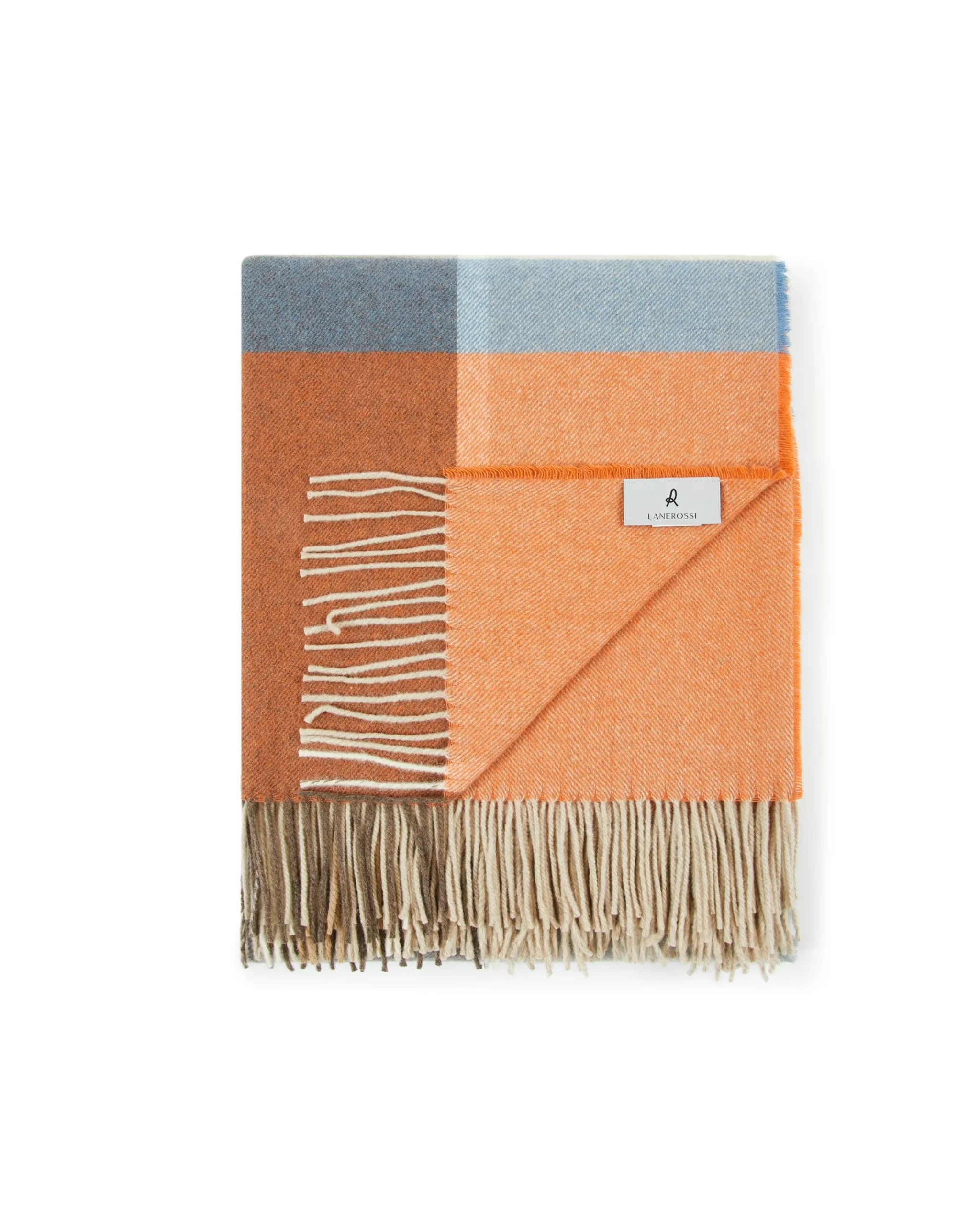 Plaid|Lanerossi Everest Check plaid in puro cashmere