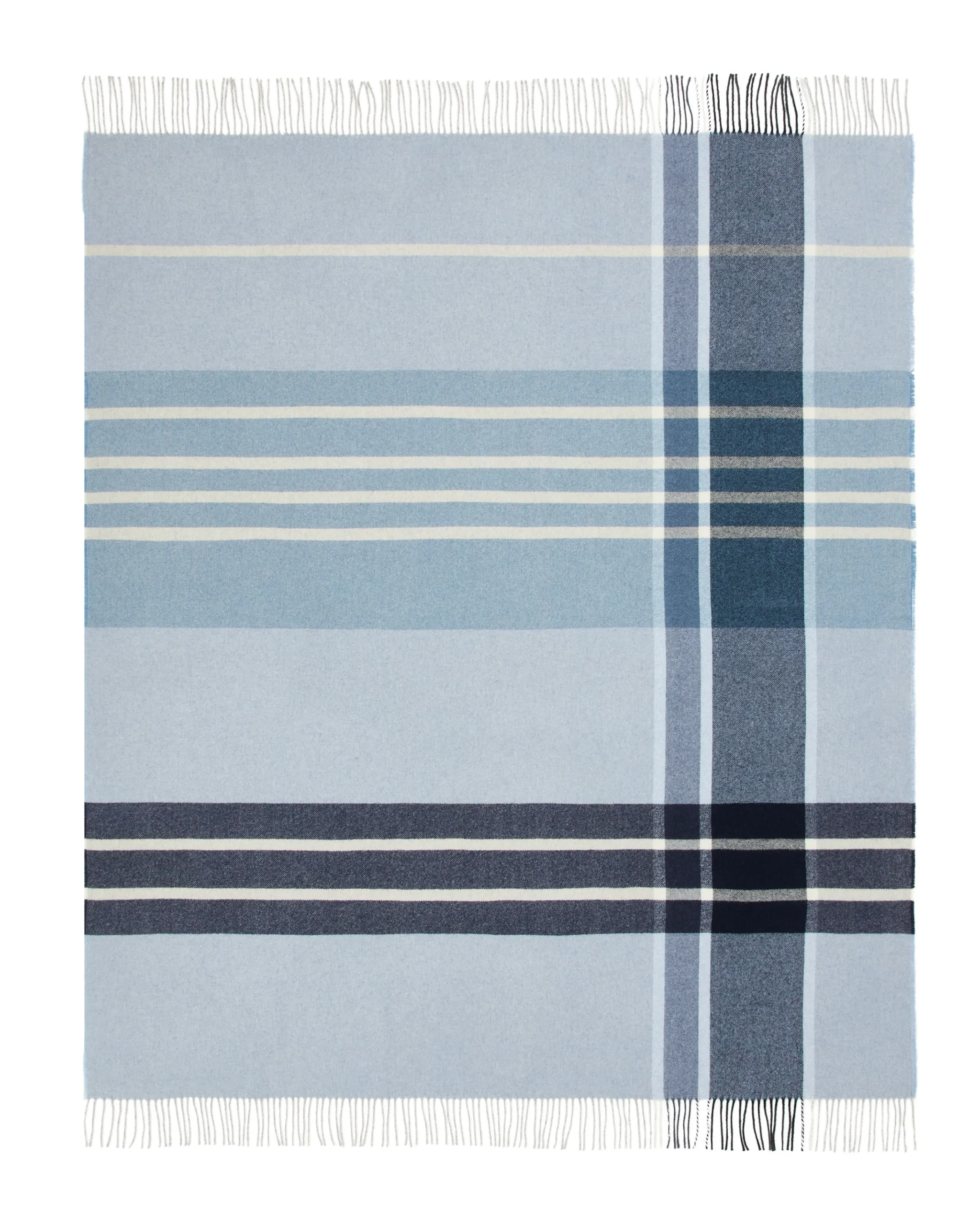 Plaid|Lanerossi Everest Check plaid in puro cashmere