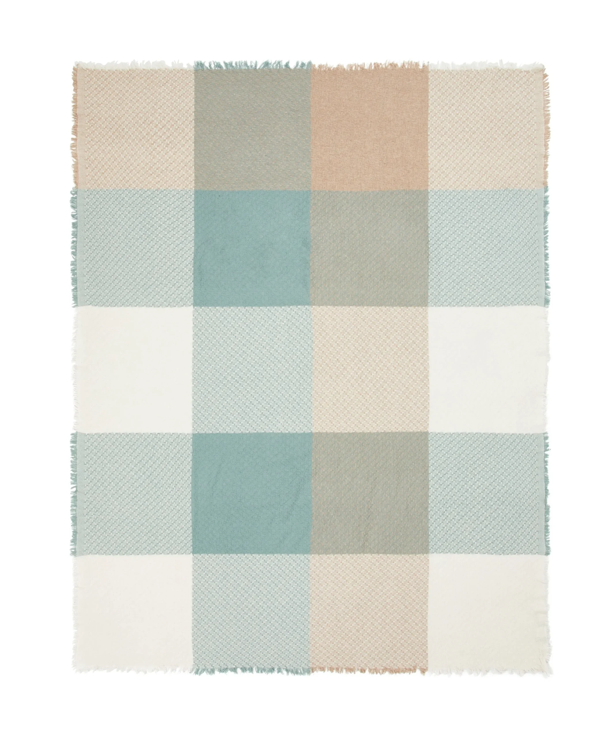 Plaid|Lanerossi Fimon Check plaid in misto lana