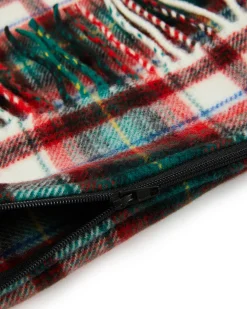Borse|Lanerossi Tartan borsa in lana Rosso